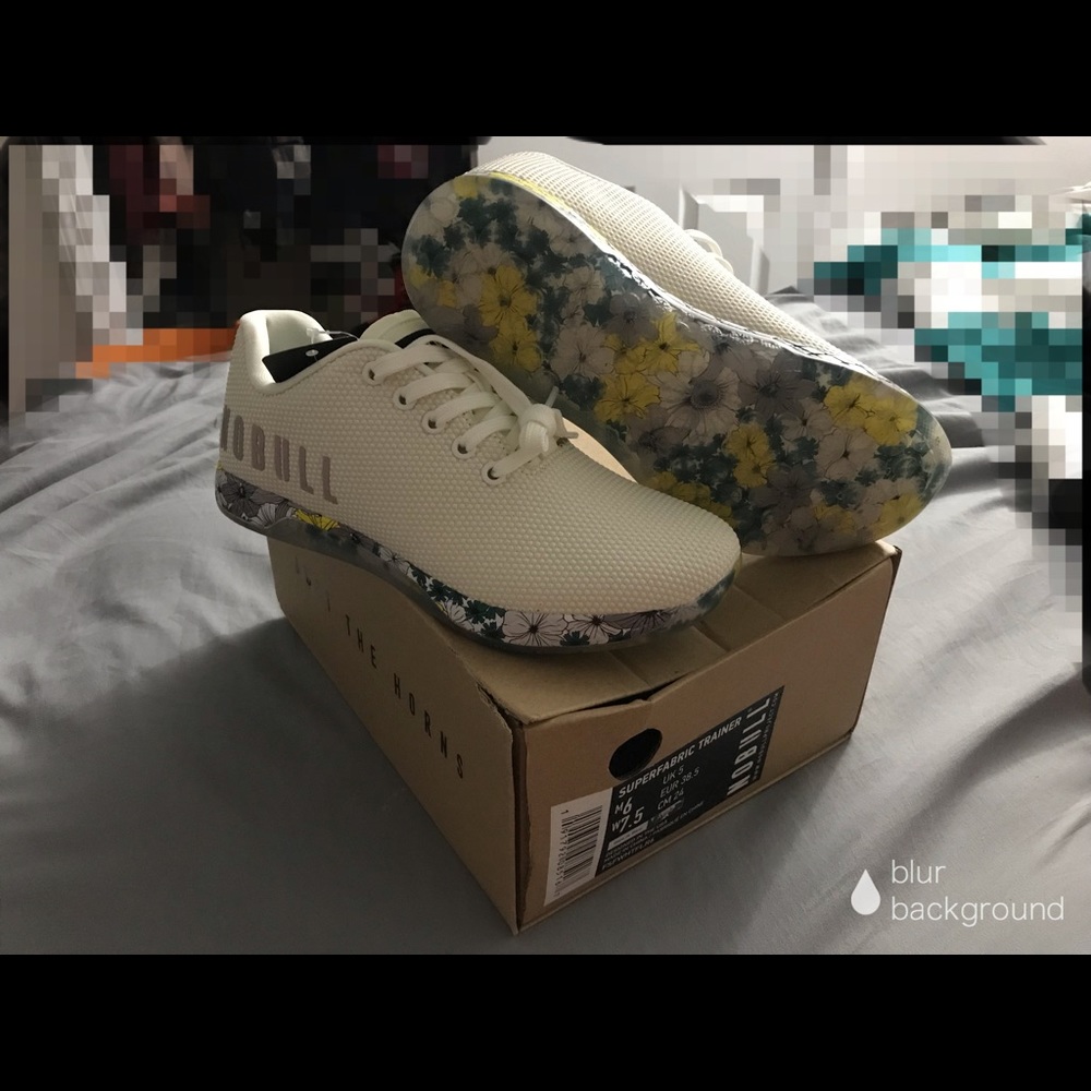 Limited Edition NO BULL Floral Trainers